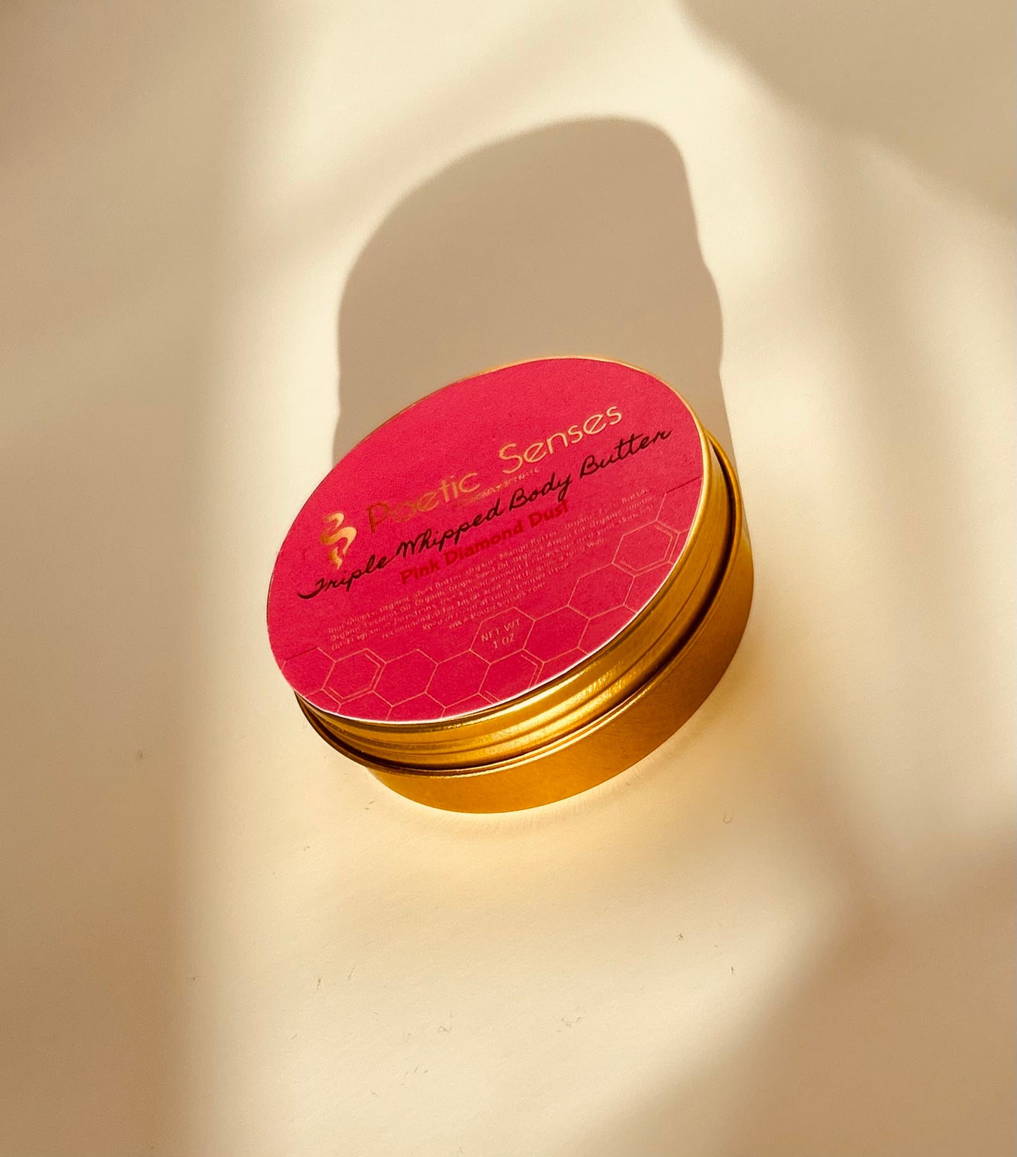 Pink Diamond Dust Triple Whipped Body Butter - Travel Size