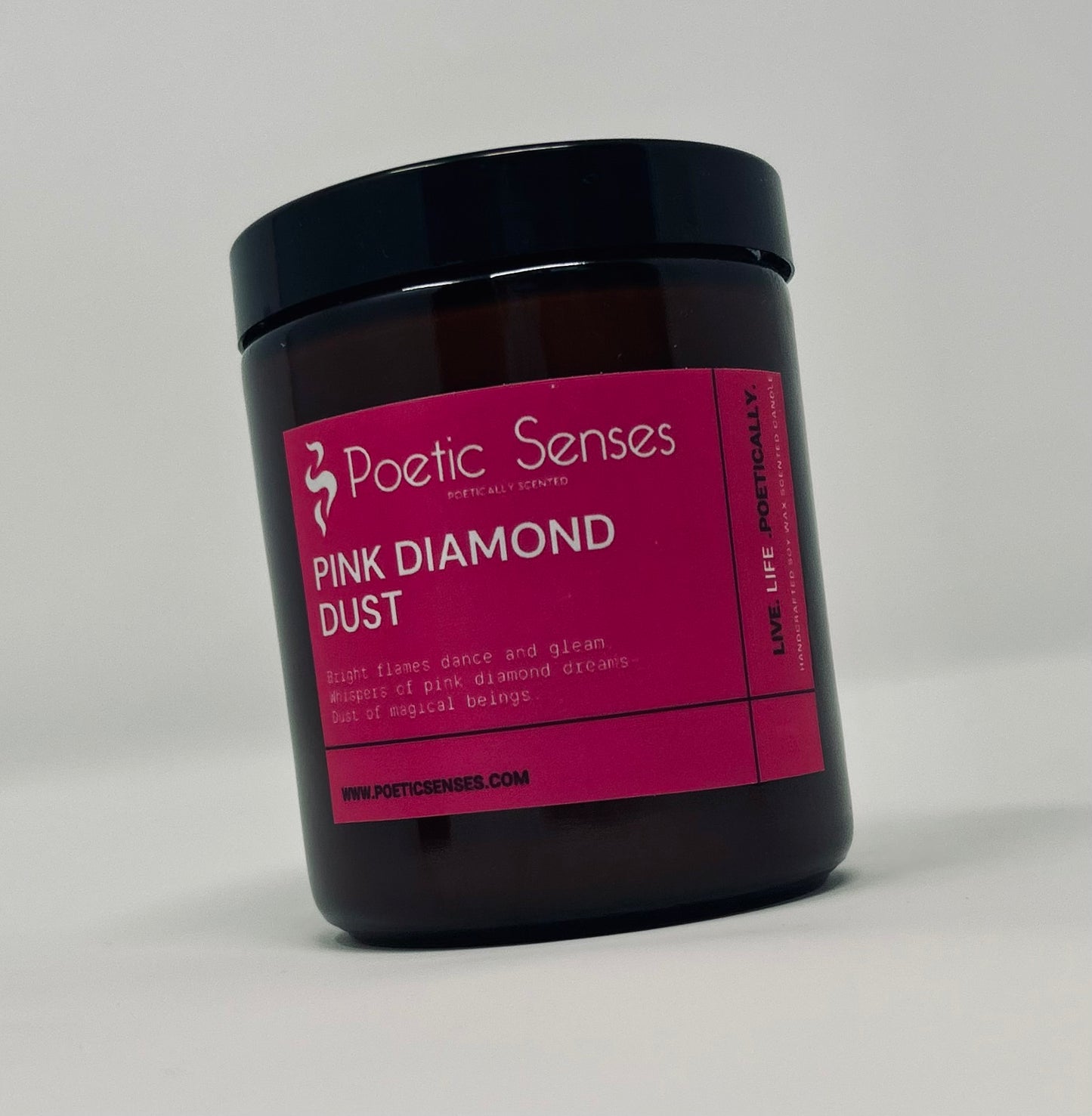 Pink Diamond Dust Classic 8 oz Candle