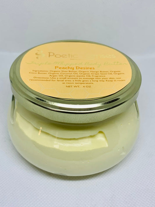 Triple Whipped Body Butter Scent:| Peachy Desires